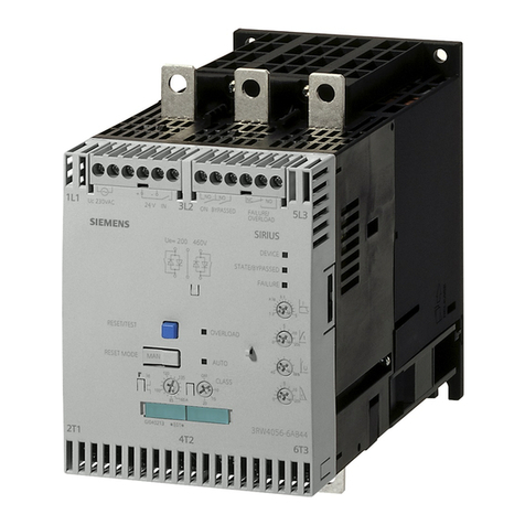Siemens SIRIUS 3RW40 User manual