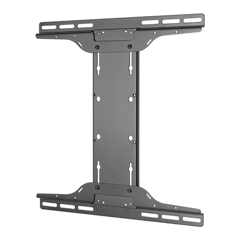peerless-AV PLP-UNM Installation and assembly