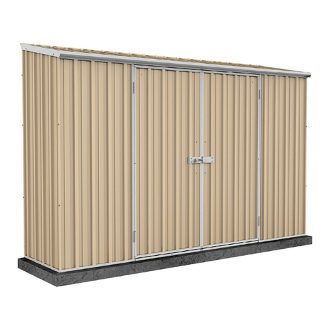 ABSCO SHEDS J30082SECO Assembly instructions