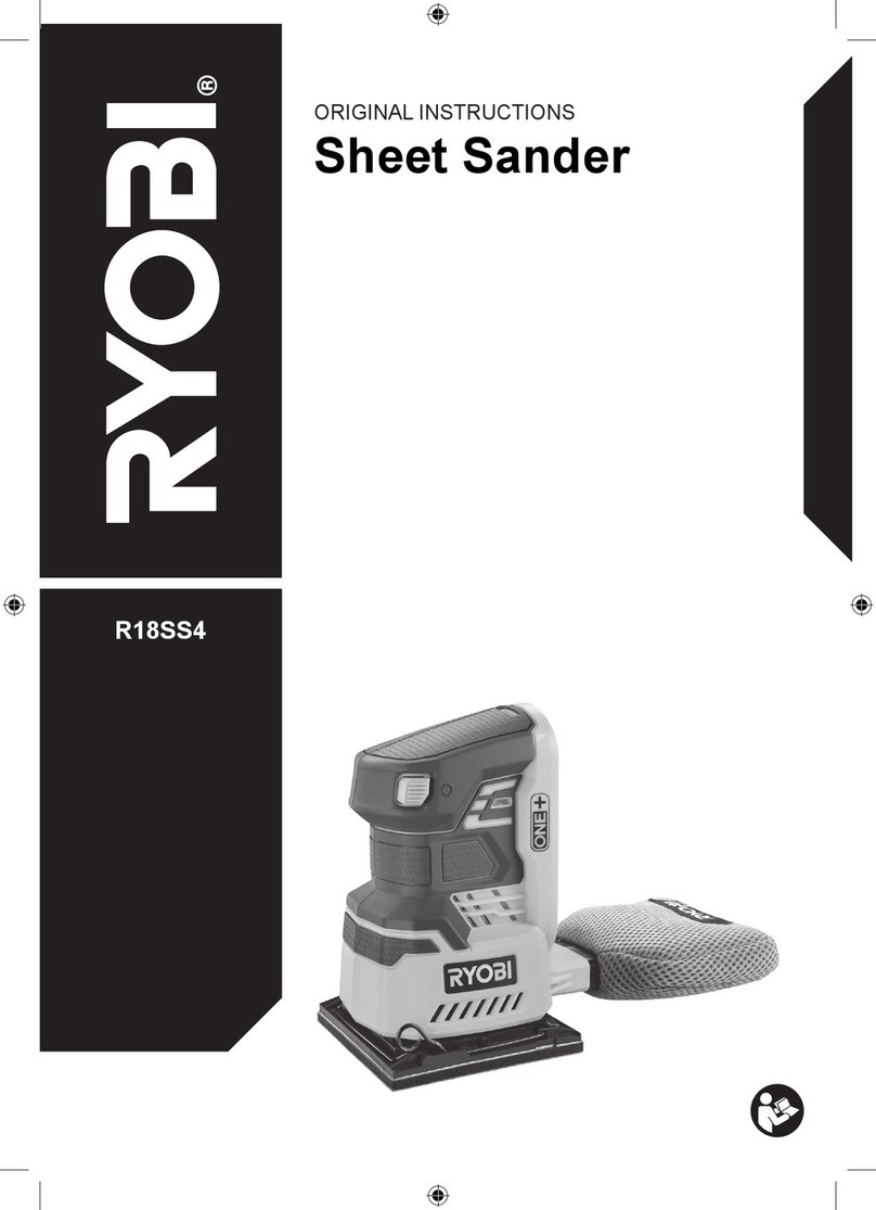 Ryobi R18SS4 Original instructions