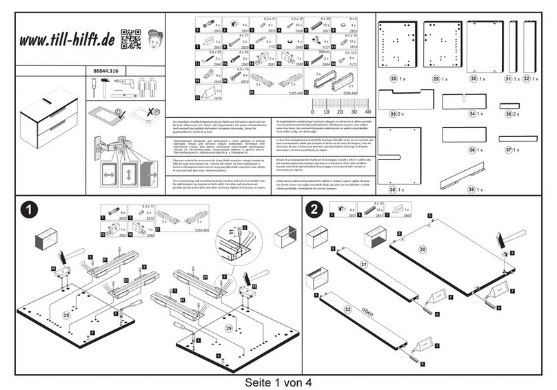 Till-Hilft 88844.316 User manual Till-Hilft 88844.316 User manual