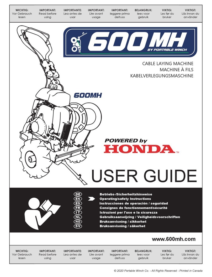 Portable Winch 600MH user guide