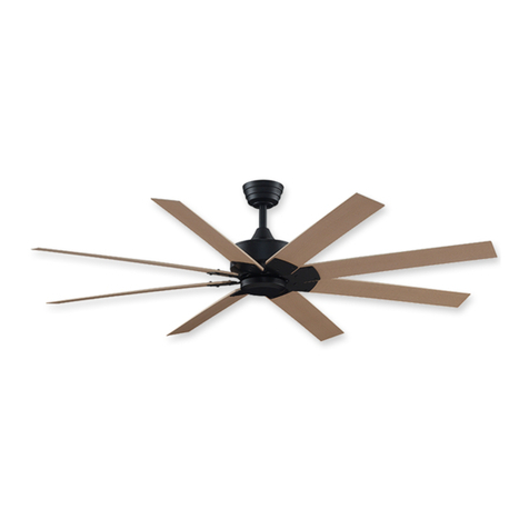 Fanimation LEVON MAD7912B Series User manual