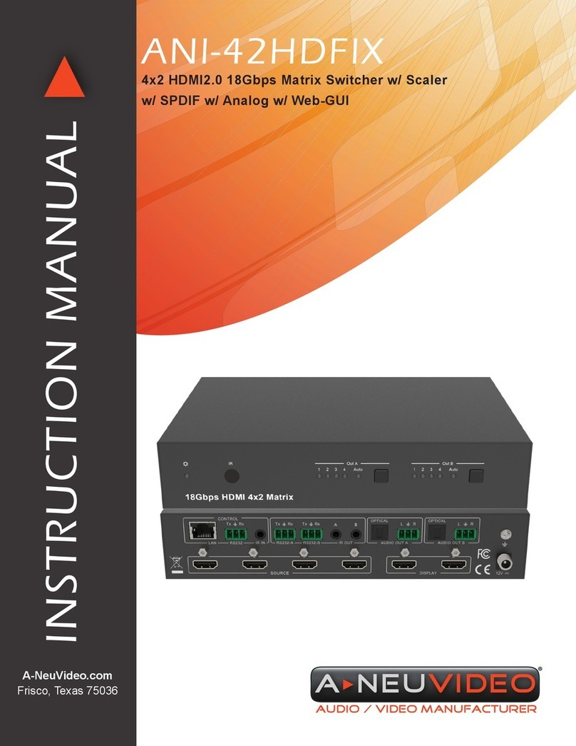 A-Neuvideo ANI-42HDFIX instruction manual