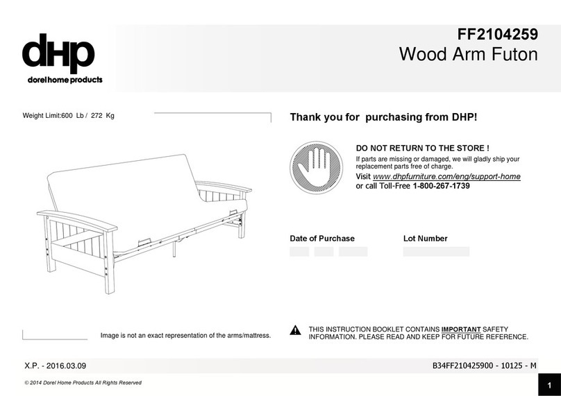 DHP FF2104259 User manual