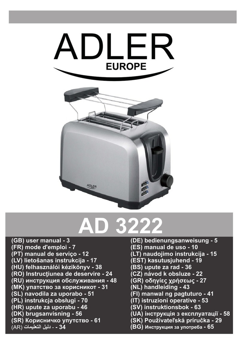 Adler Europe AD 3222 user manual