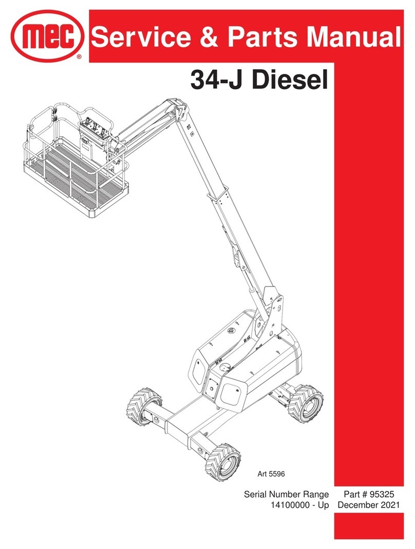 Mec 34-J Diesel Service & parts manual