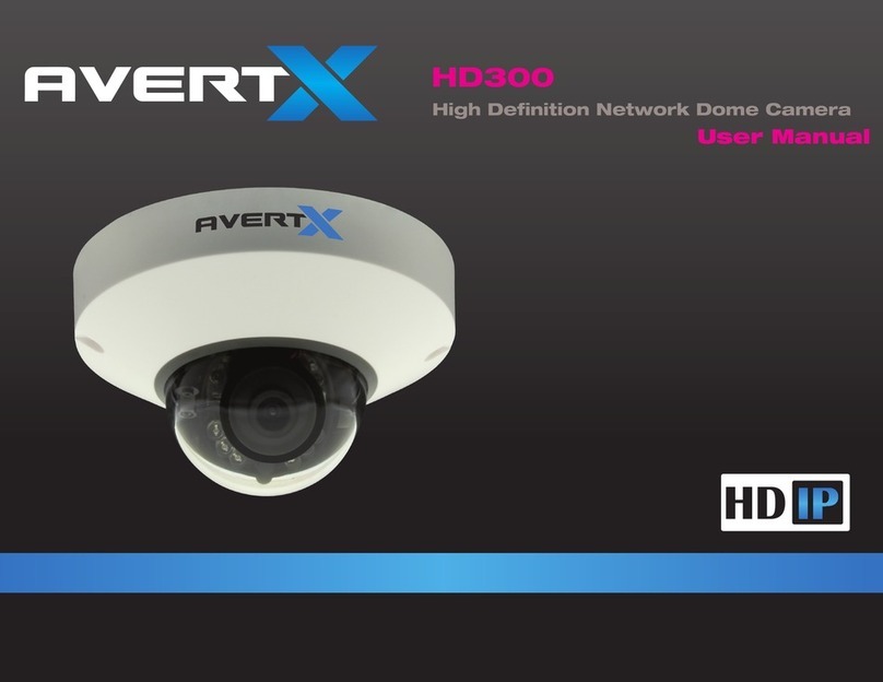 avertX HD300 User manual