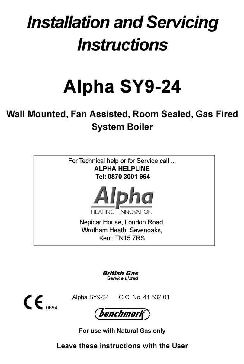 Alpha Boilers SY9-24 User guide