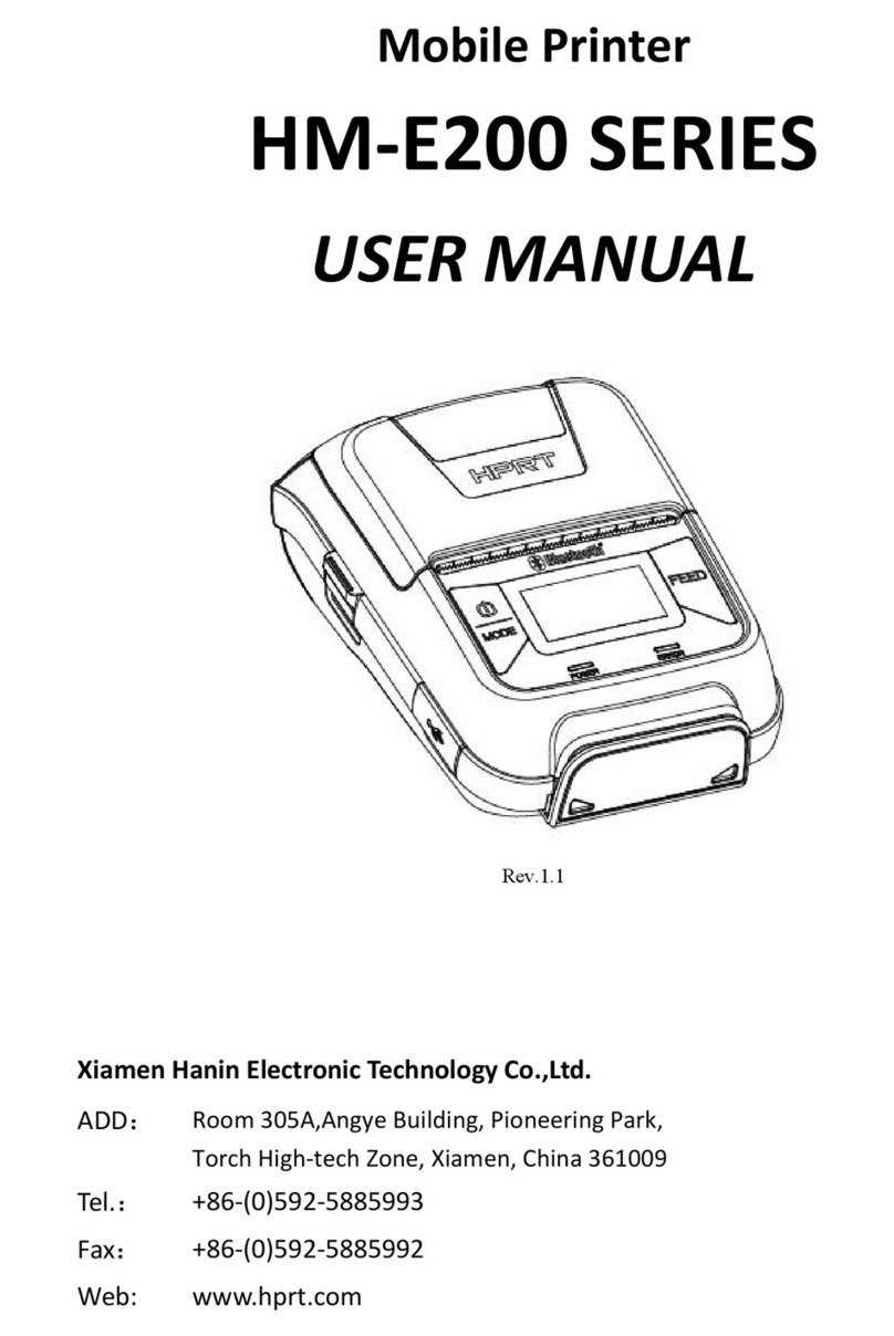 HPRT HM-E200 User manual