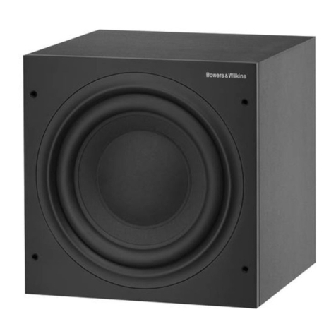 Bowers & Wilkins 600 User manual