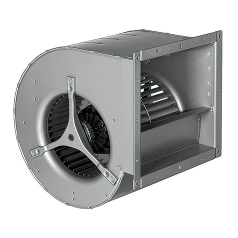 Ebmpapst D2E160-AB01-06 User manual