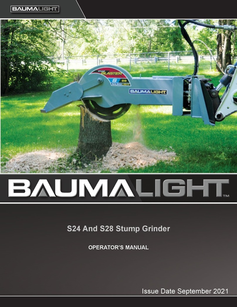 Baumalight STUMP BLASTER S24 User manual