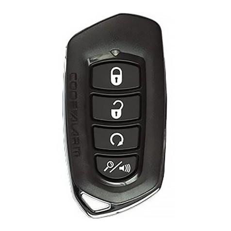 Voxx Electronics Code Alarm Professional Series ca6155 owner's guide