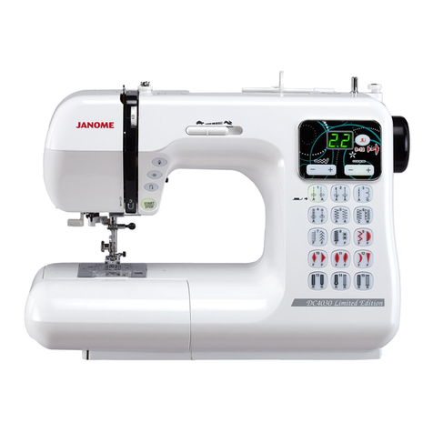 Janome DC 4030 - User manual