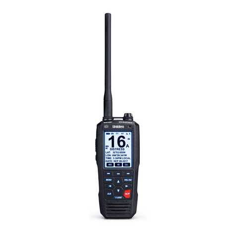 Uniden MHS335BT User manual