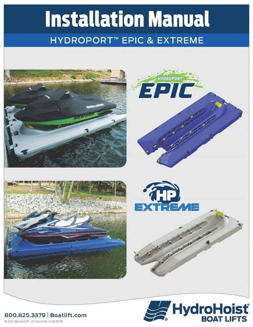 HydroHoist HydroPort EPIC installation manual
