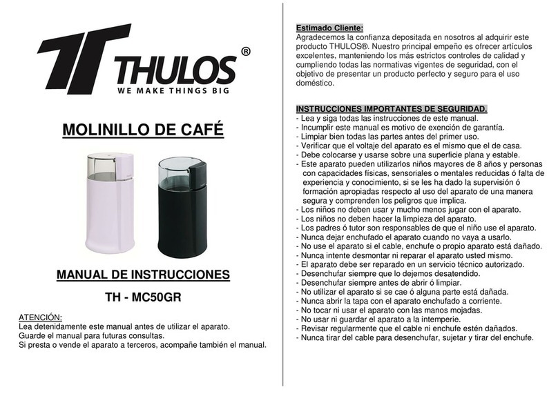 Thulos TH - MC50GR instruction manual