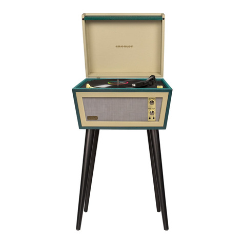 Crosley CR6231D-GR User manual