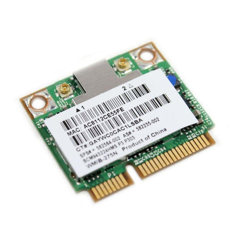 Broadcom BCM943224HMS User manual