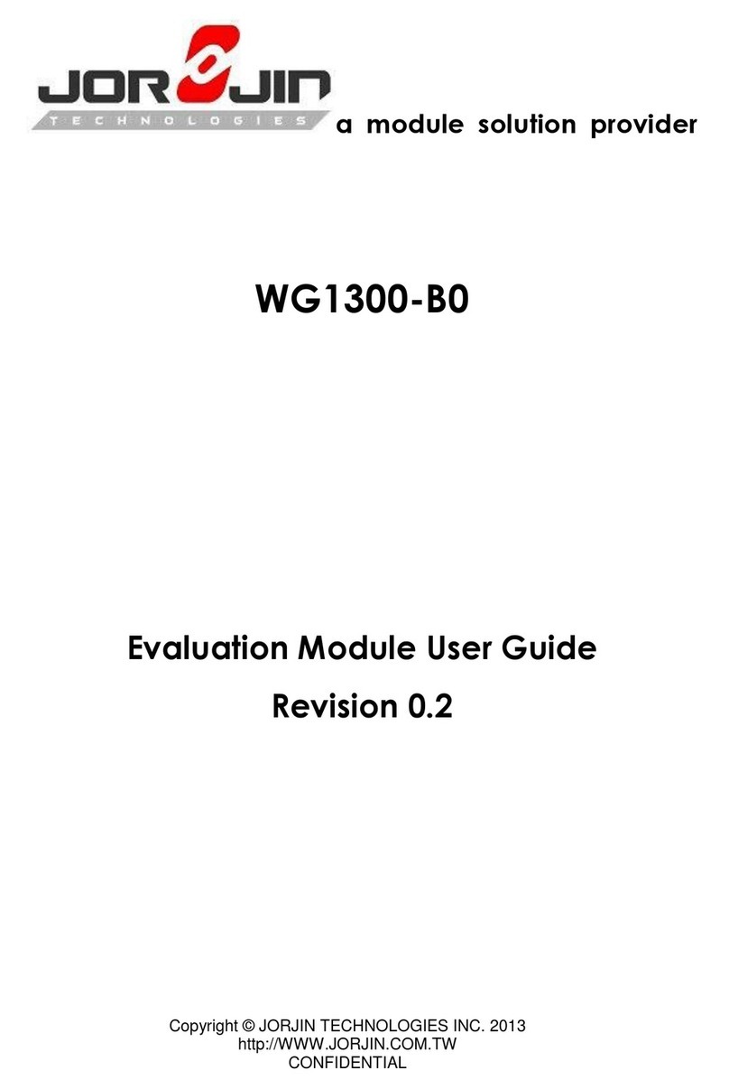 Jorjin WG1300-B0 user guide