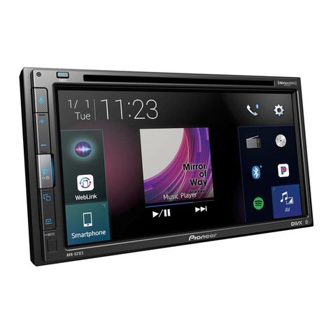 Pioneer AVH-521EX User manual