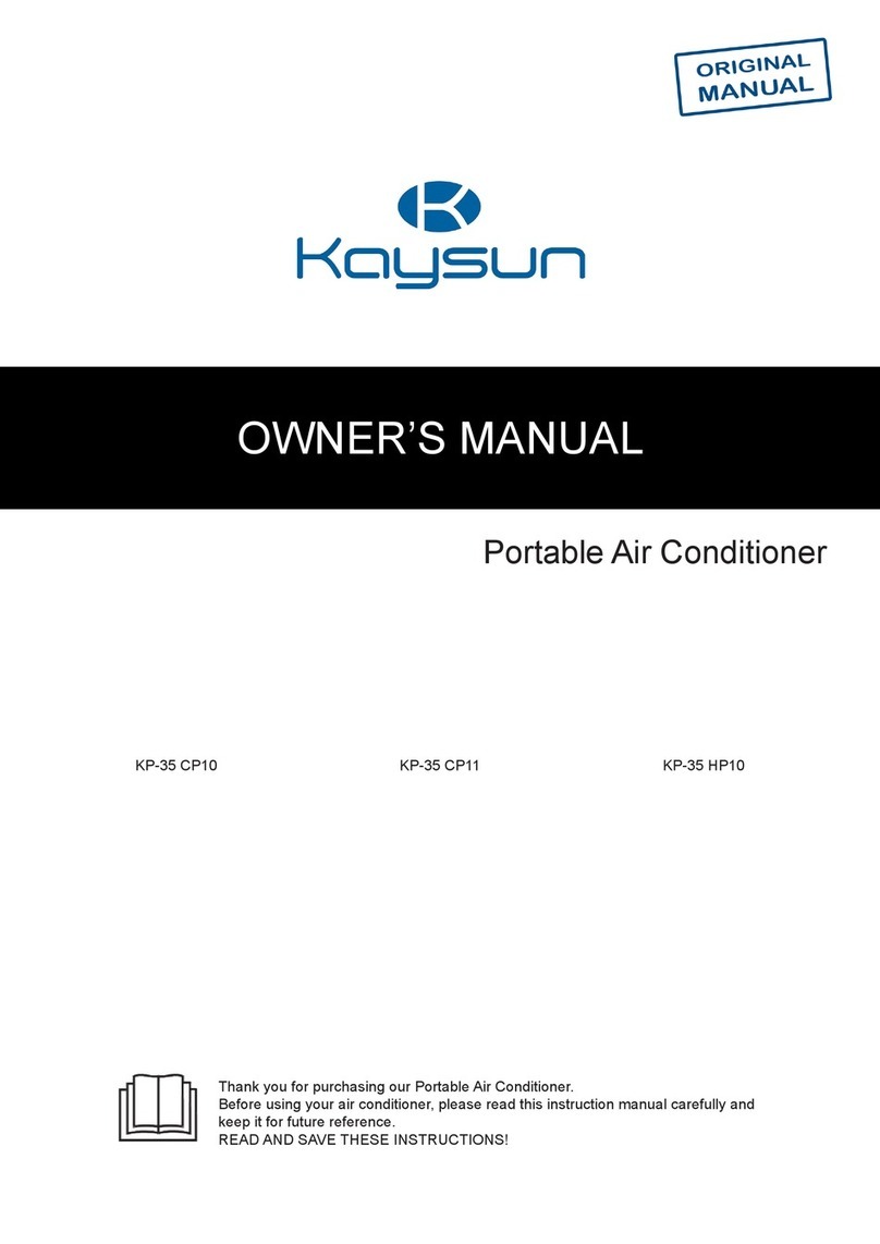Kaysun KP-35 CP11 User manual
