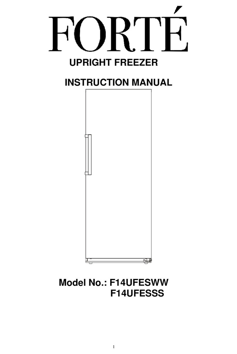 Forte F14UFESWW instruction manual