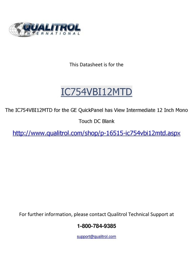 GE IC754VBI12MTD User manual