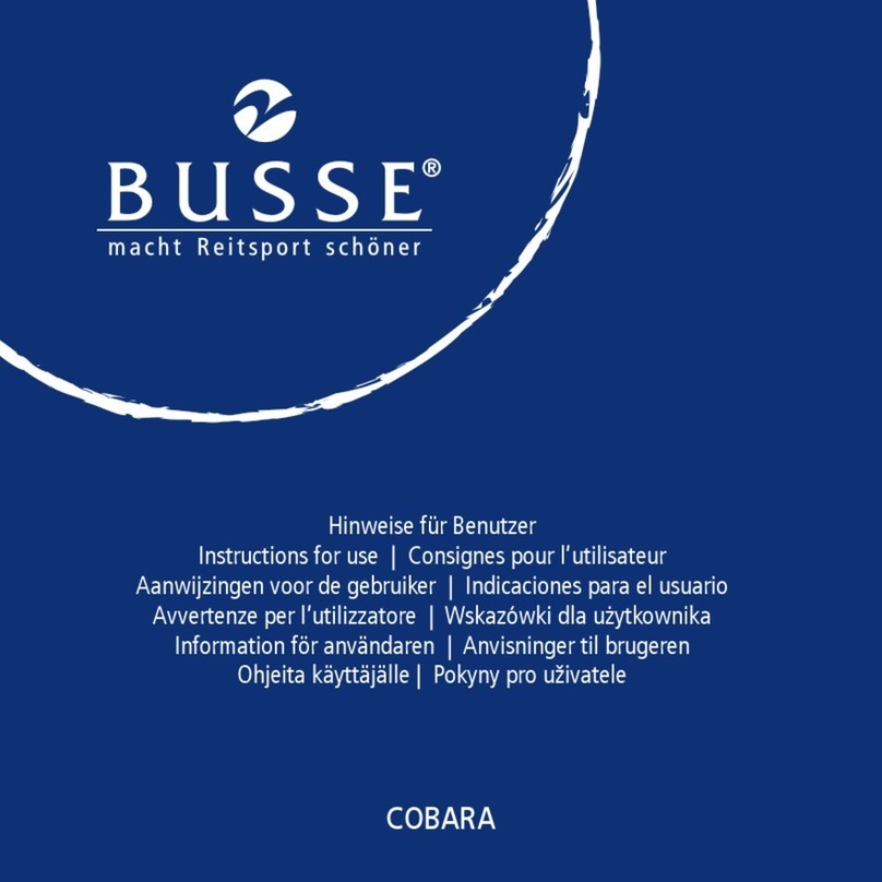 Busse COBARA Instructions for use