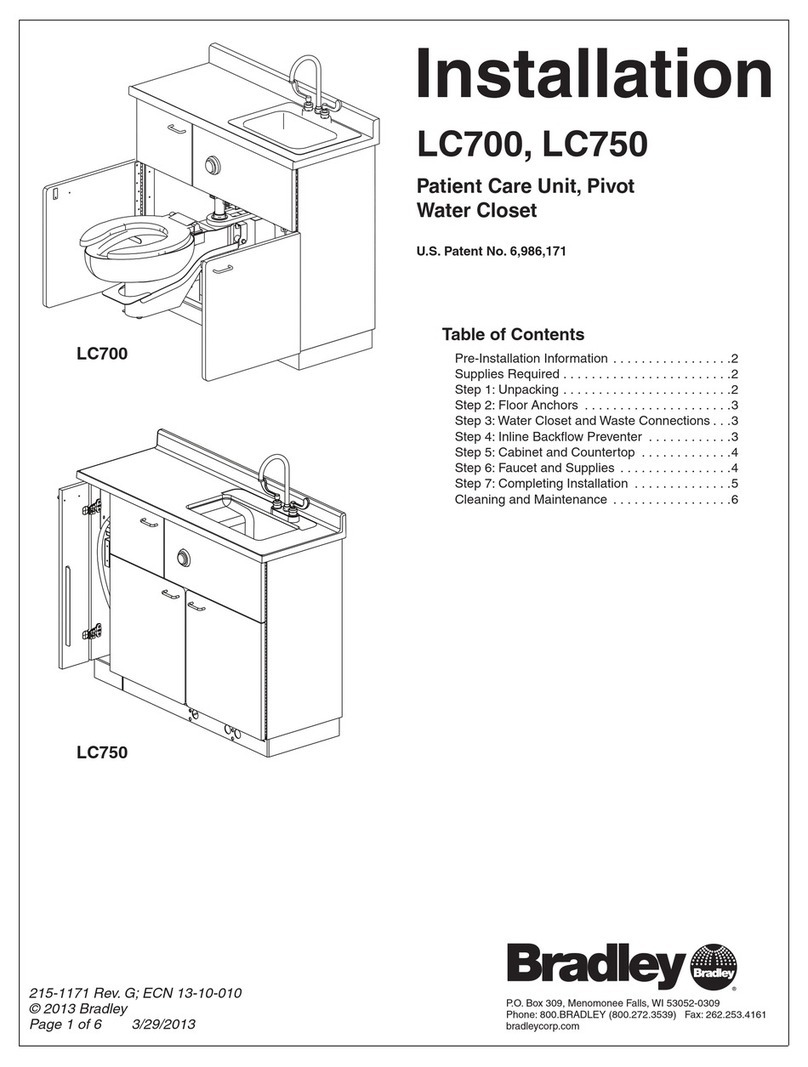 Bradley LC700 User manual