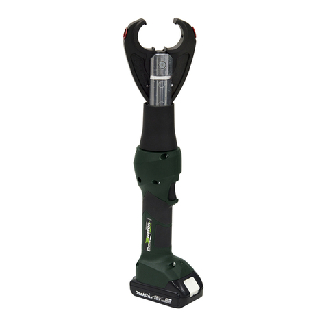 Greenlee GATOR EK628LX Operation manual