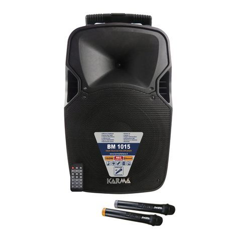 Karma BM 1010 User manual