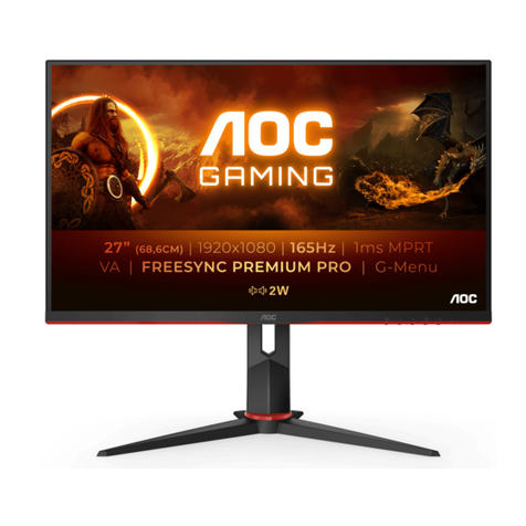 AOC 27G2SAE User manual
