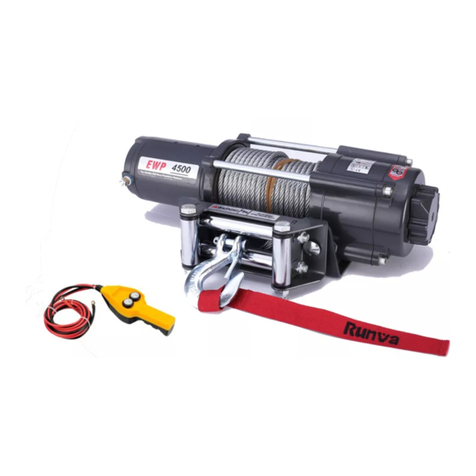 Runva EWP2500 Quick reference guide