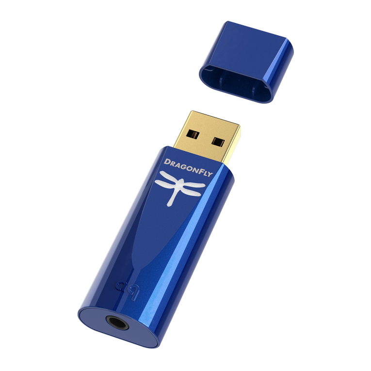 AudioQuest DragonFly Cobalt User manual