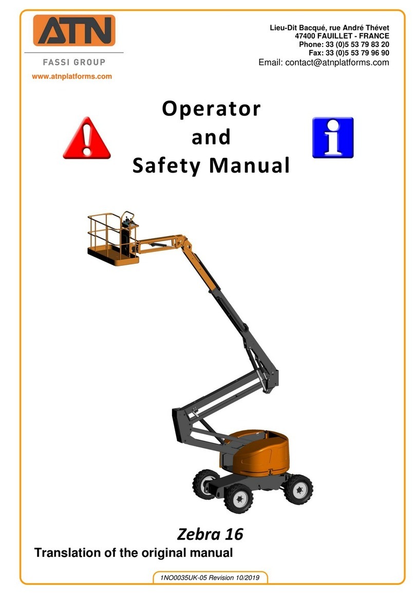 ATN Zebra 16 Operator's and safety manual