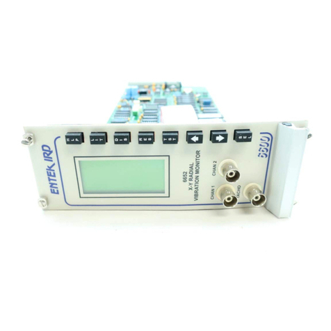 Entek IRD 6652 manual