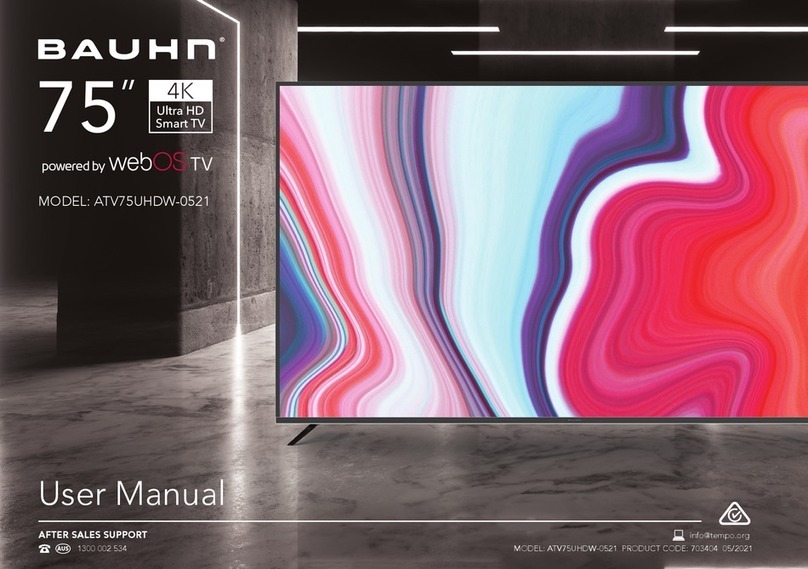 Bauhn ATV75UHDW-0521 User manual