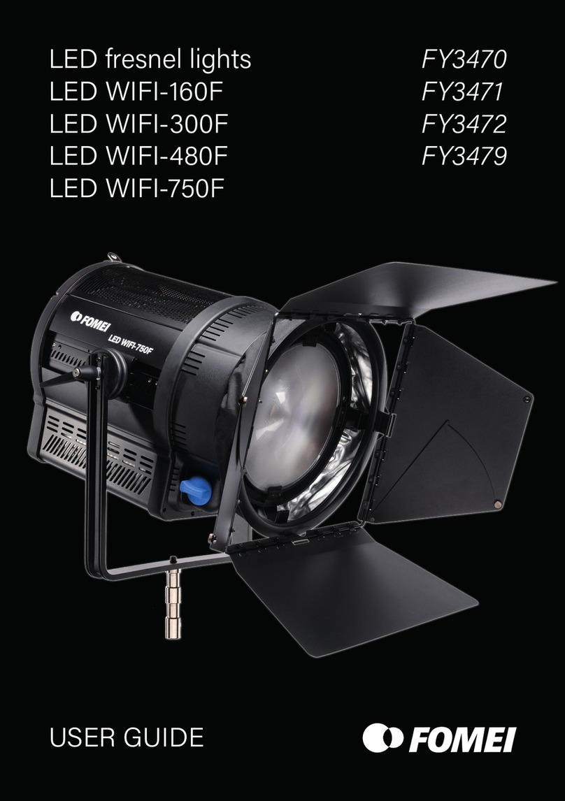 Fomei LED WIFI-160F user guide
