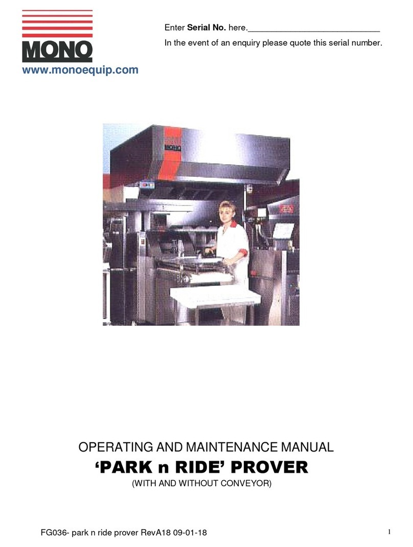 Mono PARK n RIDE Operating and maintenance manual