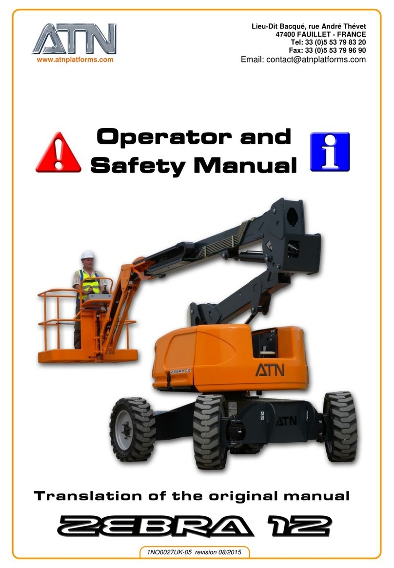 ATN Zebra 12 Operator's and safety manual