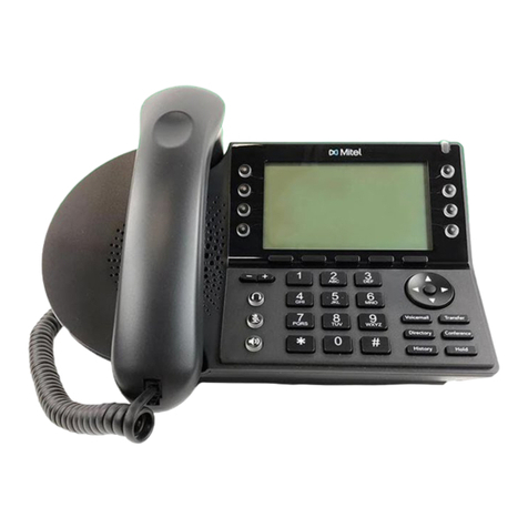 Mitel IP480G Setting up and using