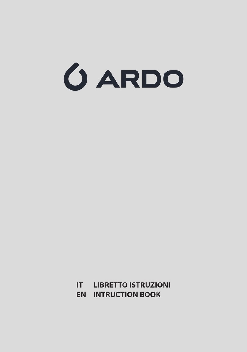 Ardo TL148SW User manual