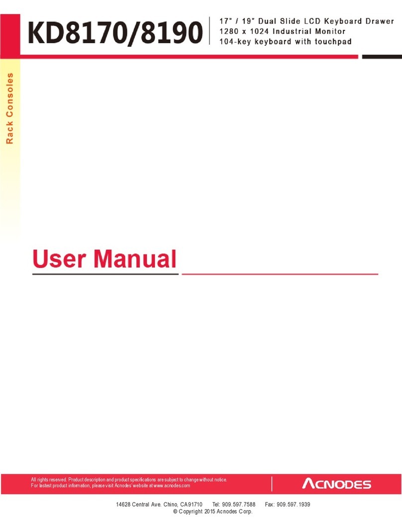 Acnodes KD 8170 User manual