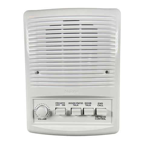 NuTone IS-445 Series User manual