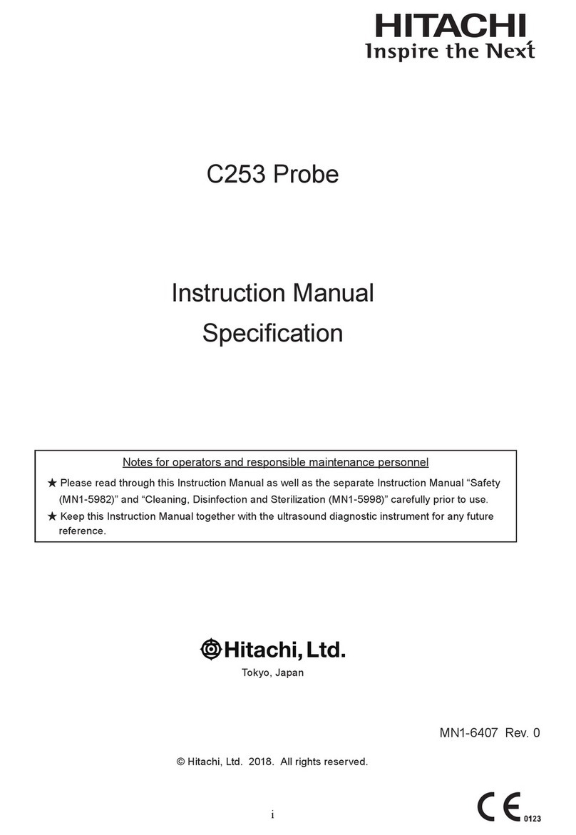 Hitachi C253 User manual