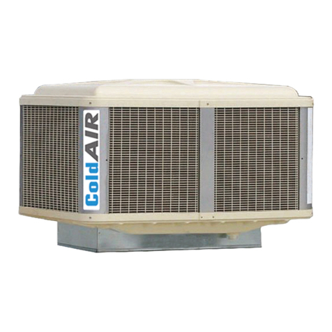 Reznor COLDAIR WA Series Installation & service manual