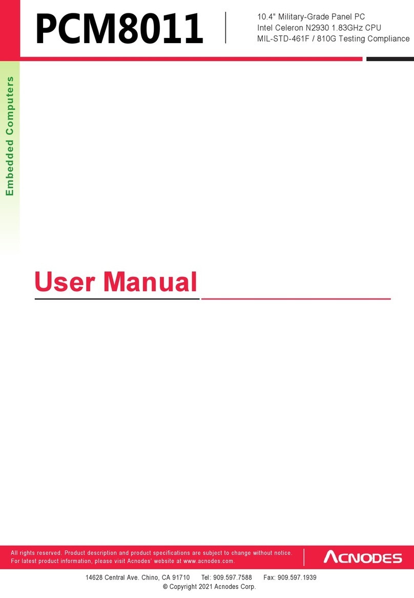 Acnodes PCM8011 user manual