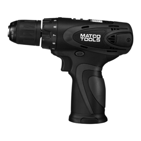 Matco Tools MCL1238DD operating instructions